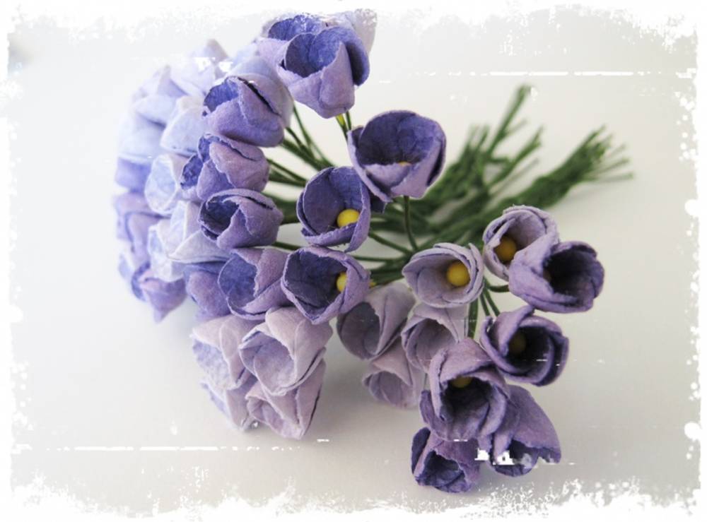 Papirdesign Tulipaner lilla