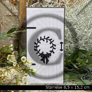 Papirdesign die- Låvedør