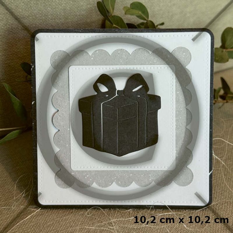 Nyhet! Papirdesign dies - Kvadrat klippeark