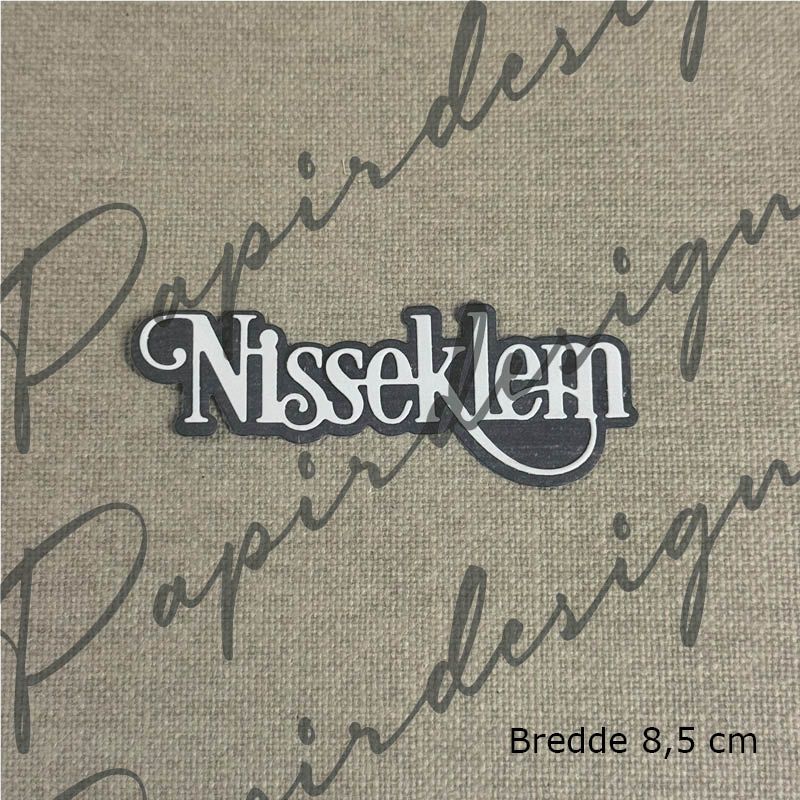NYHET! Papirdesign dies - Nisseklem 2