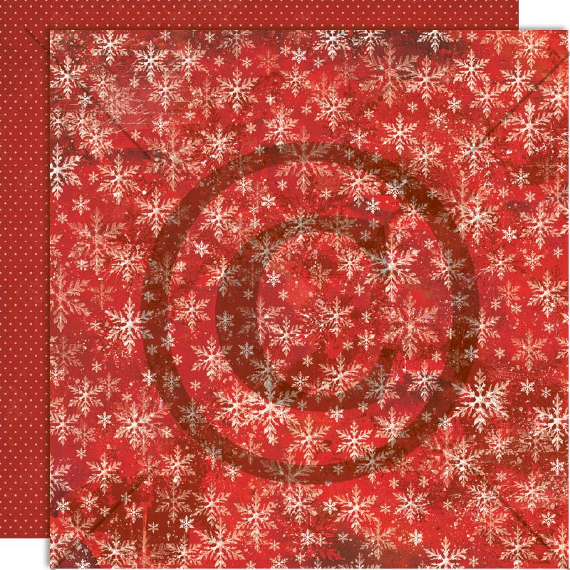 FORHÅNDSBESTILL NÅ!! Papirdesign Mønsterark 12´x12´ - Julekveld - Snødryss - PD 251552