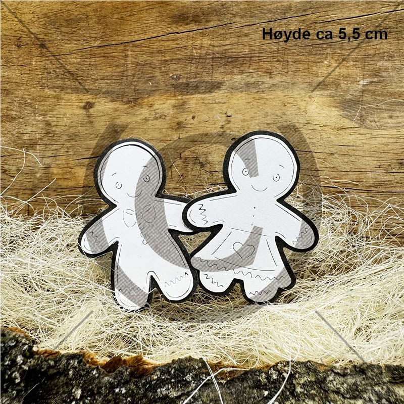 TILBUD ! Papirdesign die- Pepperkaker