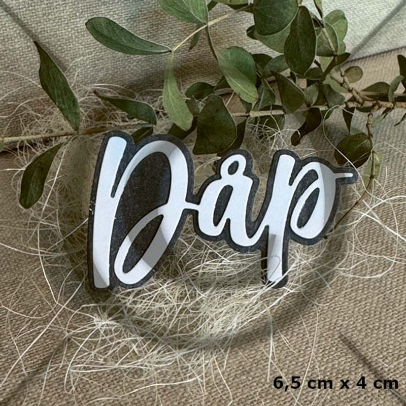 Nyhet! Papirdesign dies - PD1423 - Dåp 2