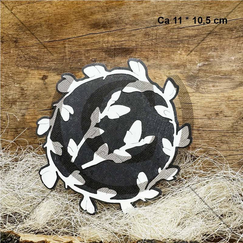 Papirdesign dies - Gåsunger krans