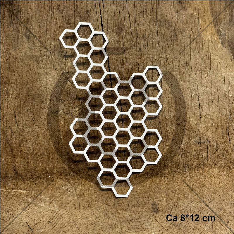 NYHET! Papirdesign die - Heksagon