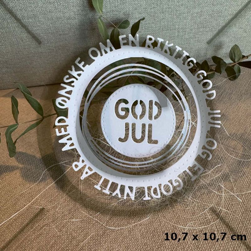 Nyhet! Papirdesign dies - Med ønske om