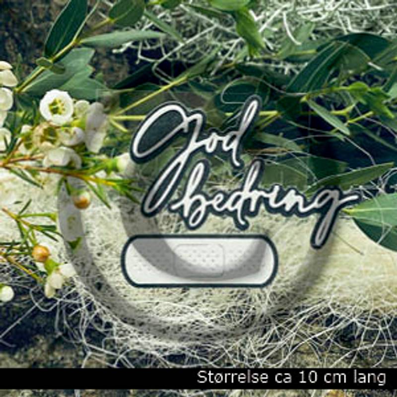 Papirdesign die - God bedring - PD 01098