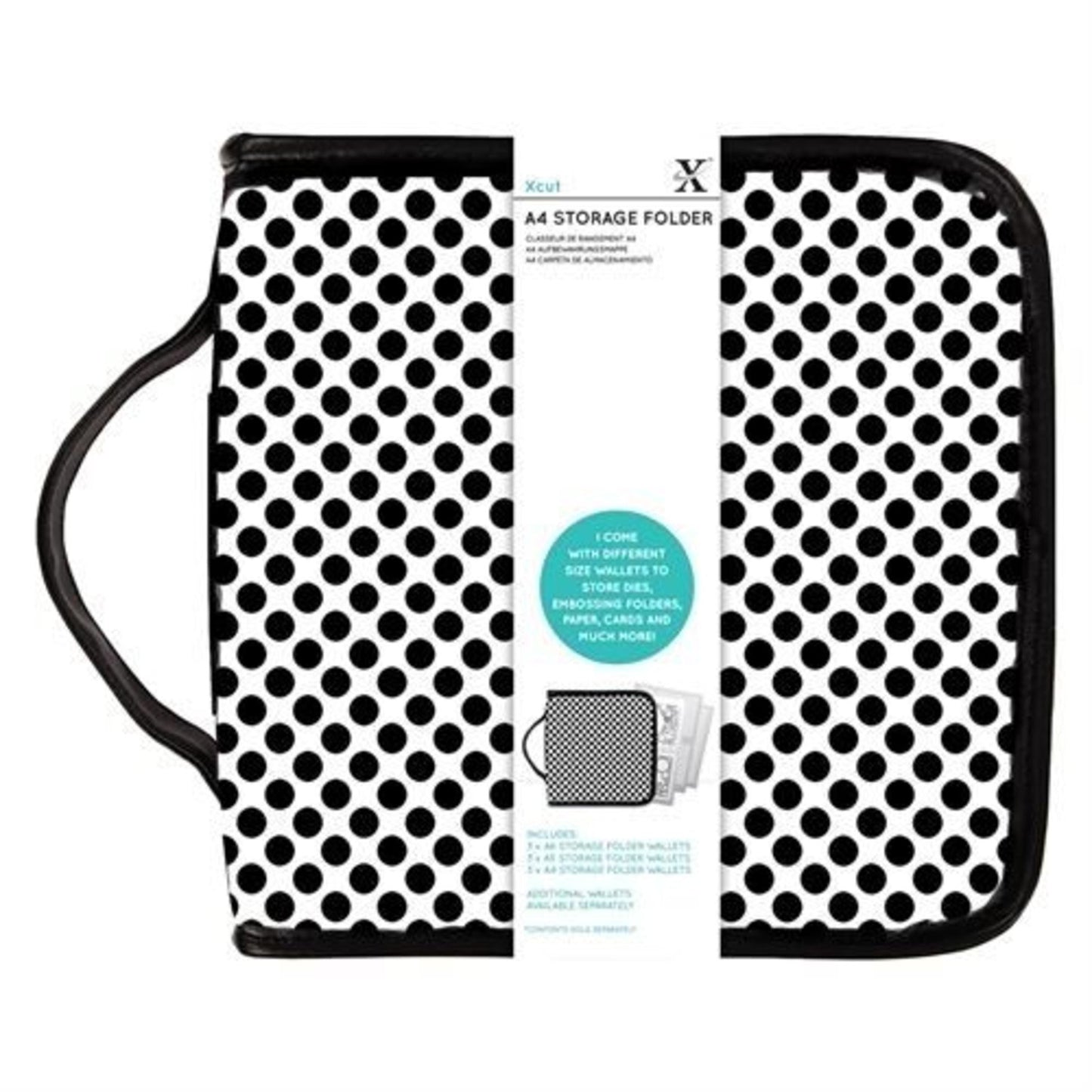 Xcut Storage folder - perm til oppbevaring av embossing folders, stencils etc..