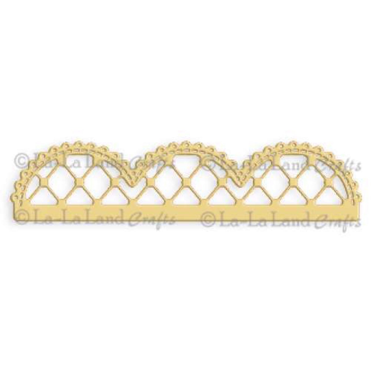 La- la land crafts dies lattice border