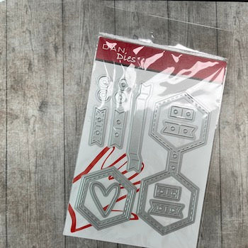 Dan dies - foldemerke sekskant - 7913