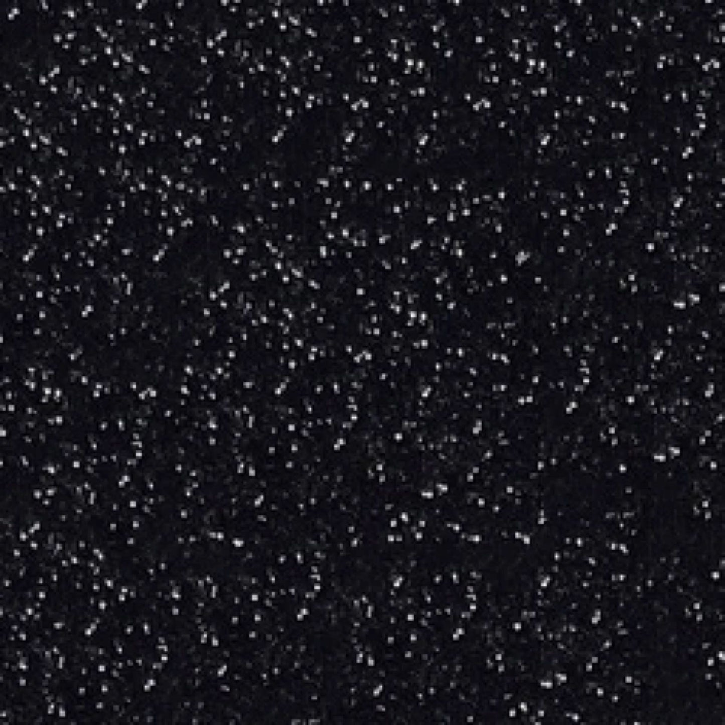 Glitterfoam svart , selvklebende . A4