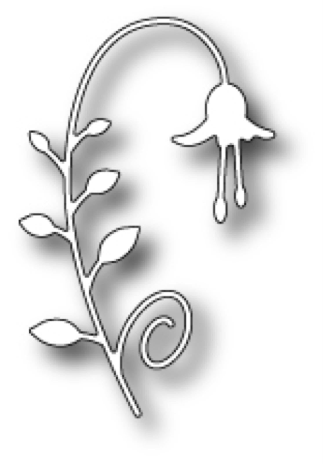 Memory box - Memory Box - Fuschia Sprig Die