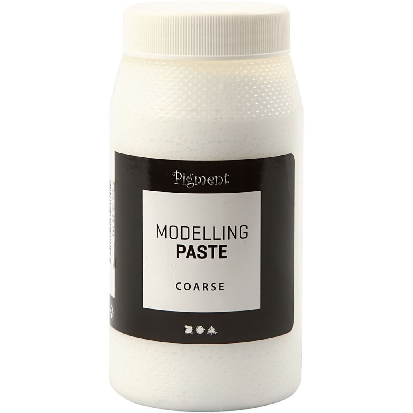 3D snø/ modelleringspasta, grovkornet, 500ml .