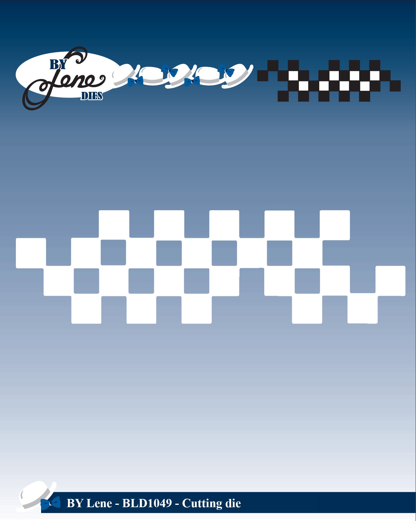 By Lene dies Chessboard sjakkmønster