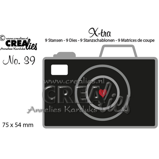 Crealies CLXtra 39 Kameradies str mellomstor