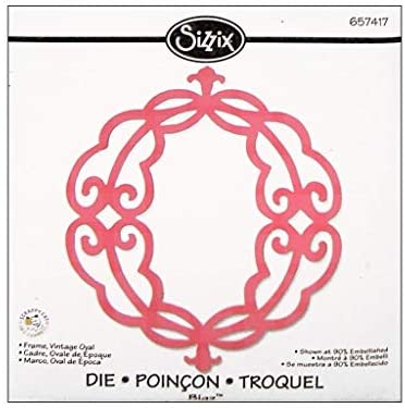 Sizzix Frame - Vintage Oval