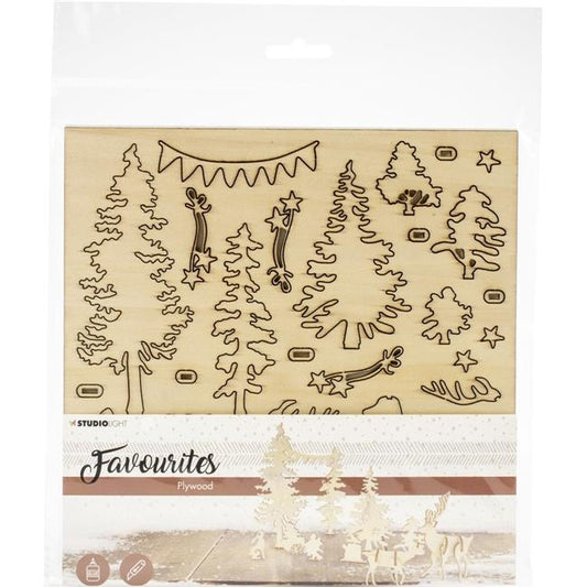 StudioLight favourites plywood trær