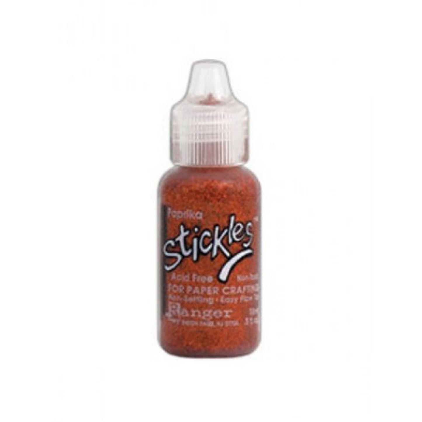 Glitterlim, stickles paprika