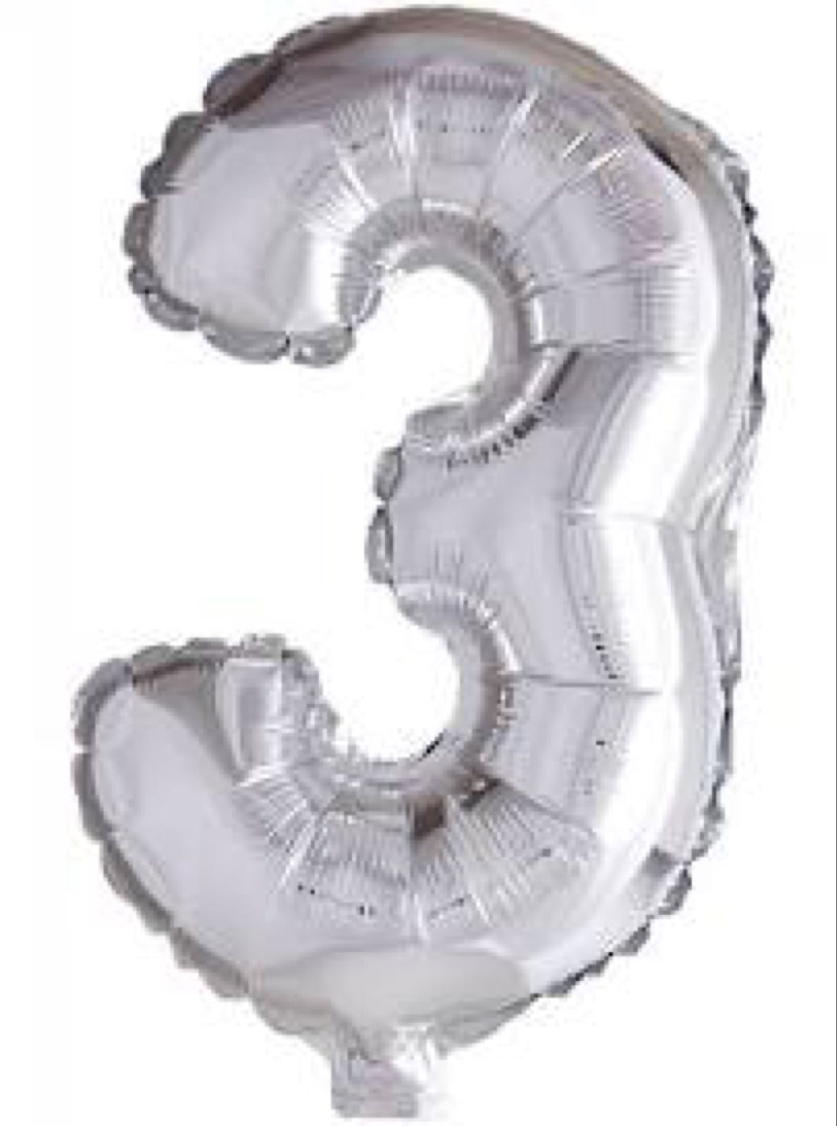 Folie ballong tall 3 H:41cm