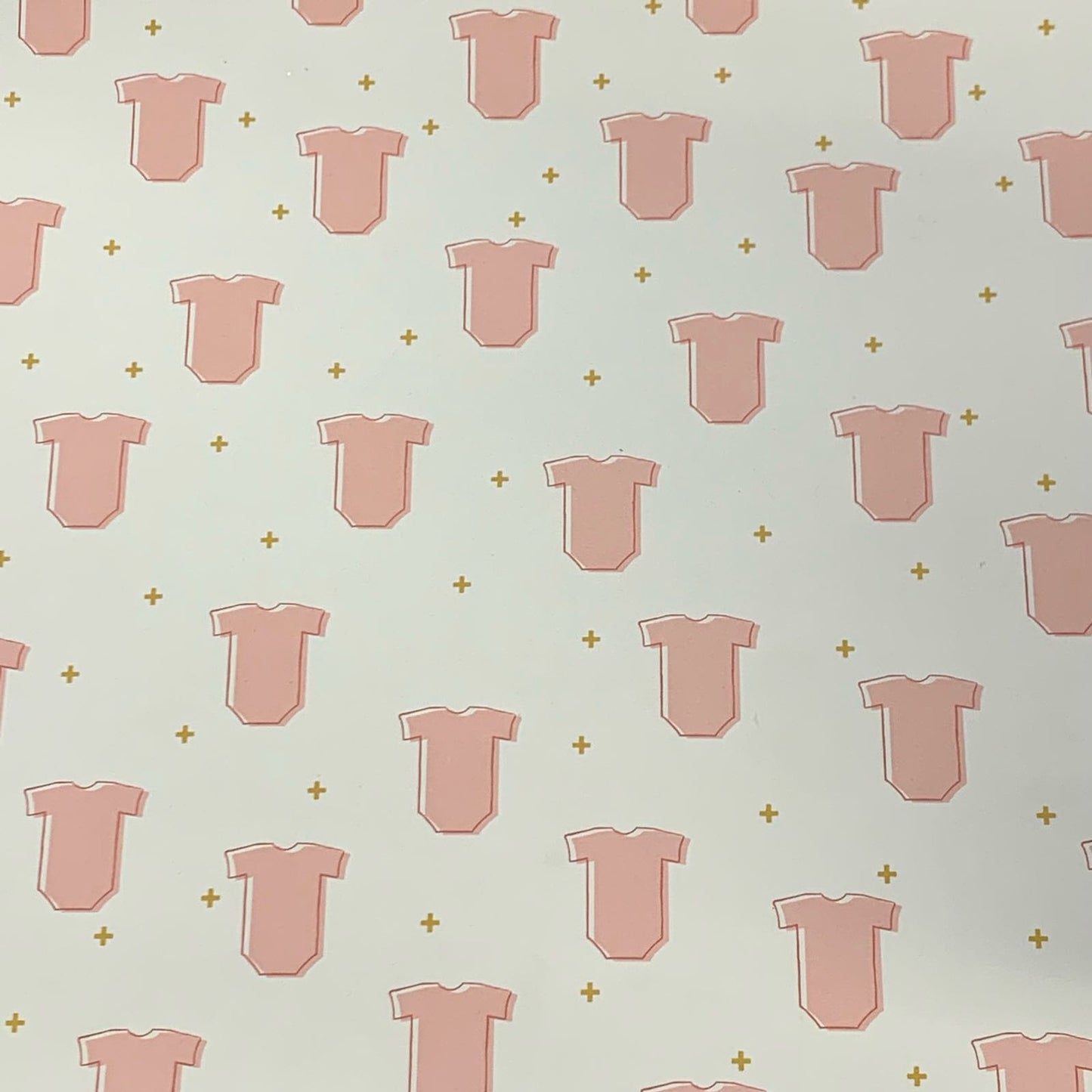 Mønsterark - Seven paper 12x12 - Baby body - rosa baby