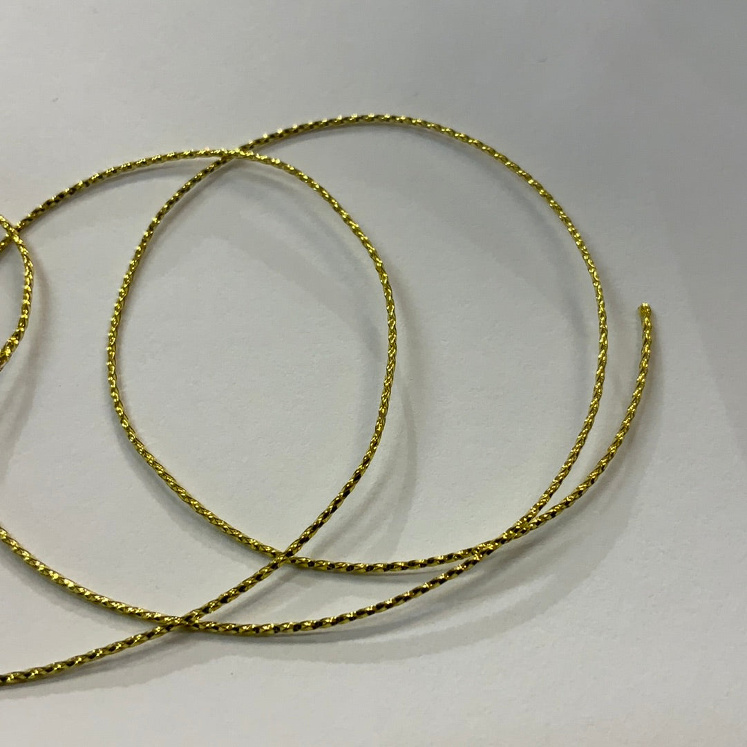Gullsnor 0,5mm