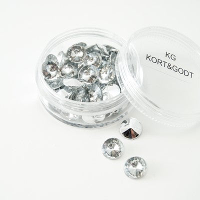 SALG! Diamanter. Bordstrø / shakercard-dekor/ kortdekor.