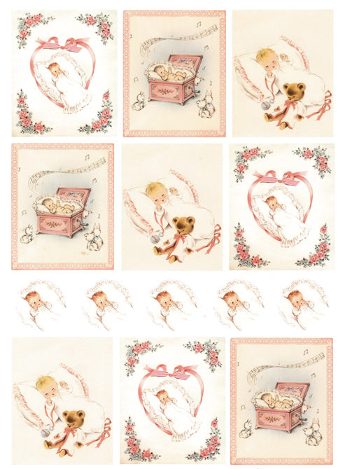 TILBUD! - 50% Klippark - baby - rosa - A4VA15