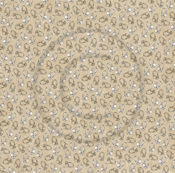 Papirdesign - mønsterark - Fremtidsdrømmer - Høretelefoner