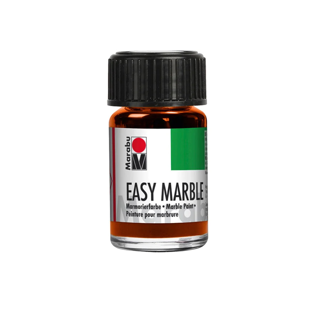 Marble paint / marmoreringsfarge15ml – 013 orange