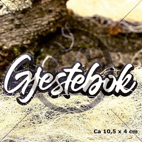 Papirdesign dies - Gjestebok - pd01009