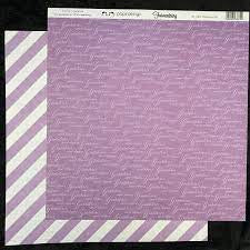 Papirdesign - Forventning -Gratulerer, lilla