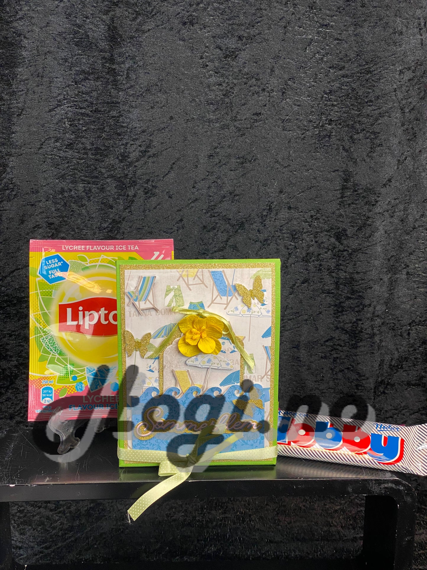 Hobbypakke - praktisk kort med eske