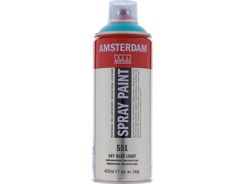 Amsterdam Spray 400ml – 551 sky blue light