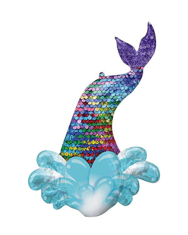 Folieballong Havfruehale – 68 x 99cm