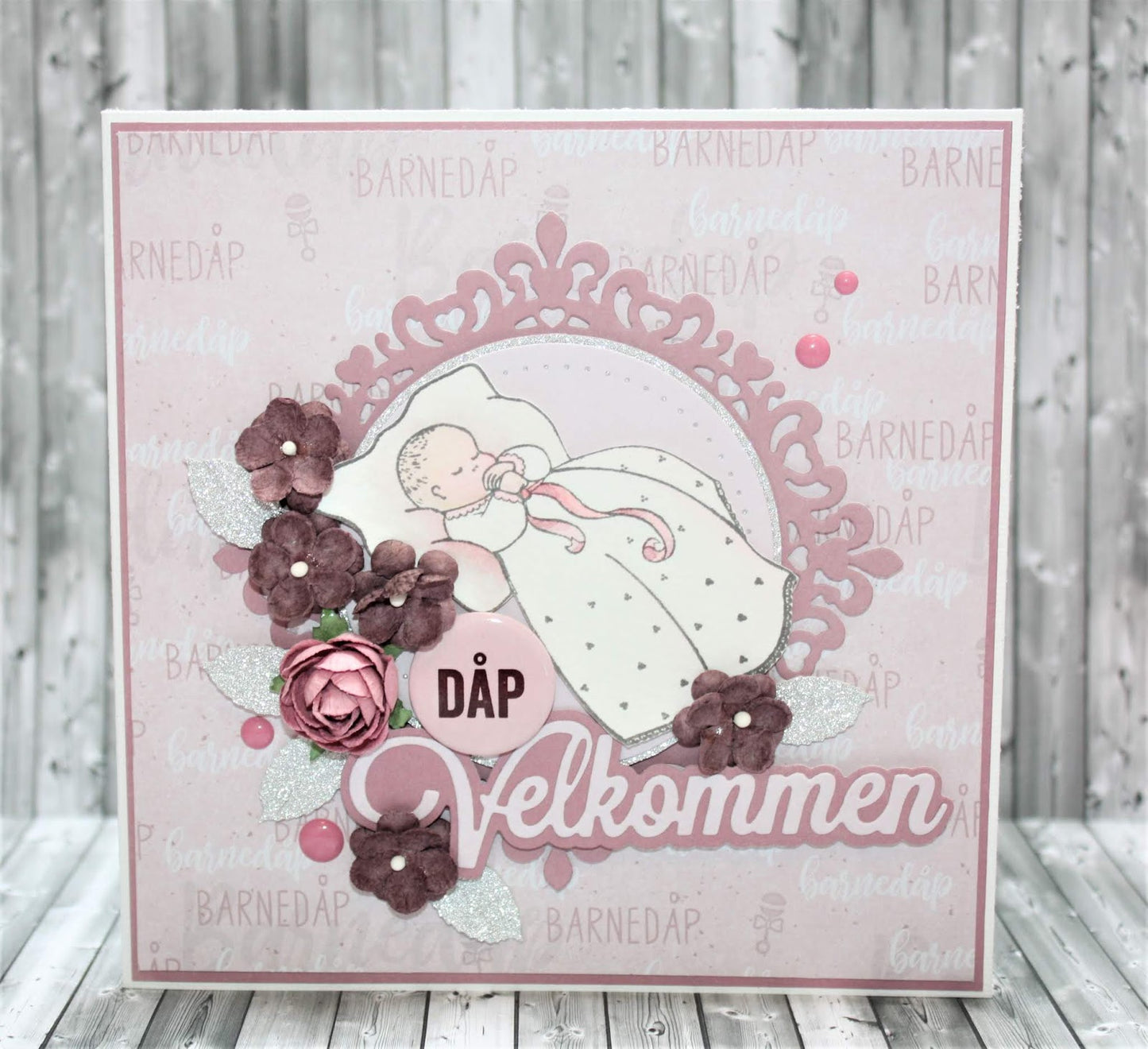 Papirdesign dies - Velkommen - pd18461