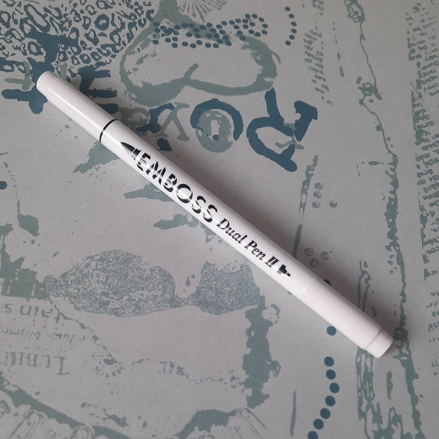 Emboss dual pen II - clear