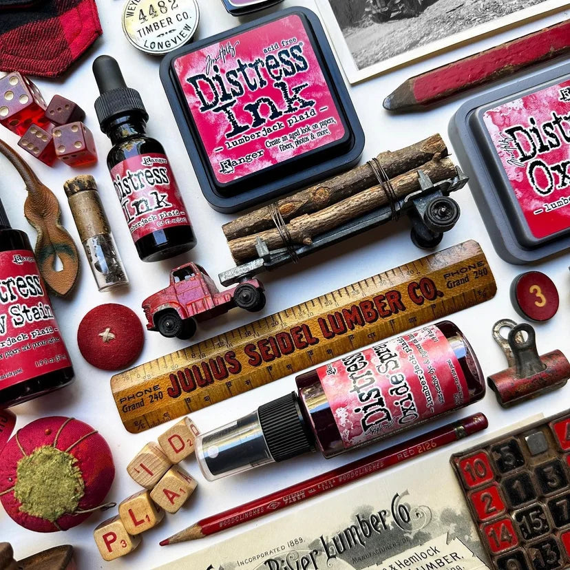 Ranger Distress Oxide spray - Lumberjack plaid - 57ml