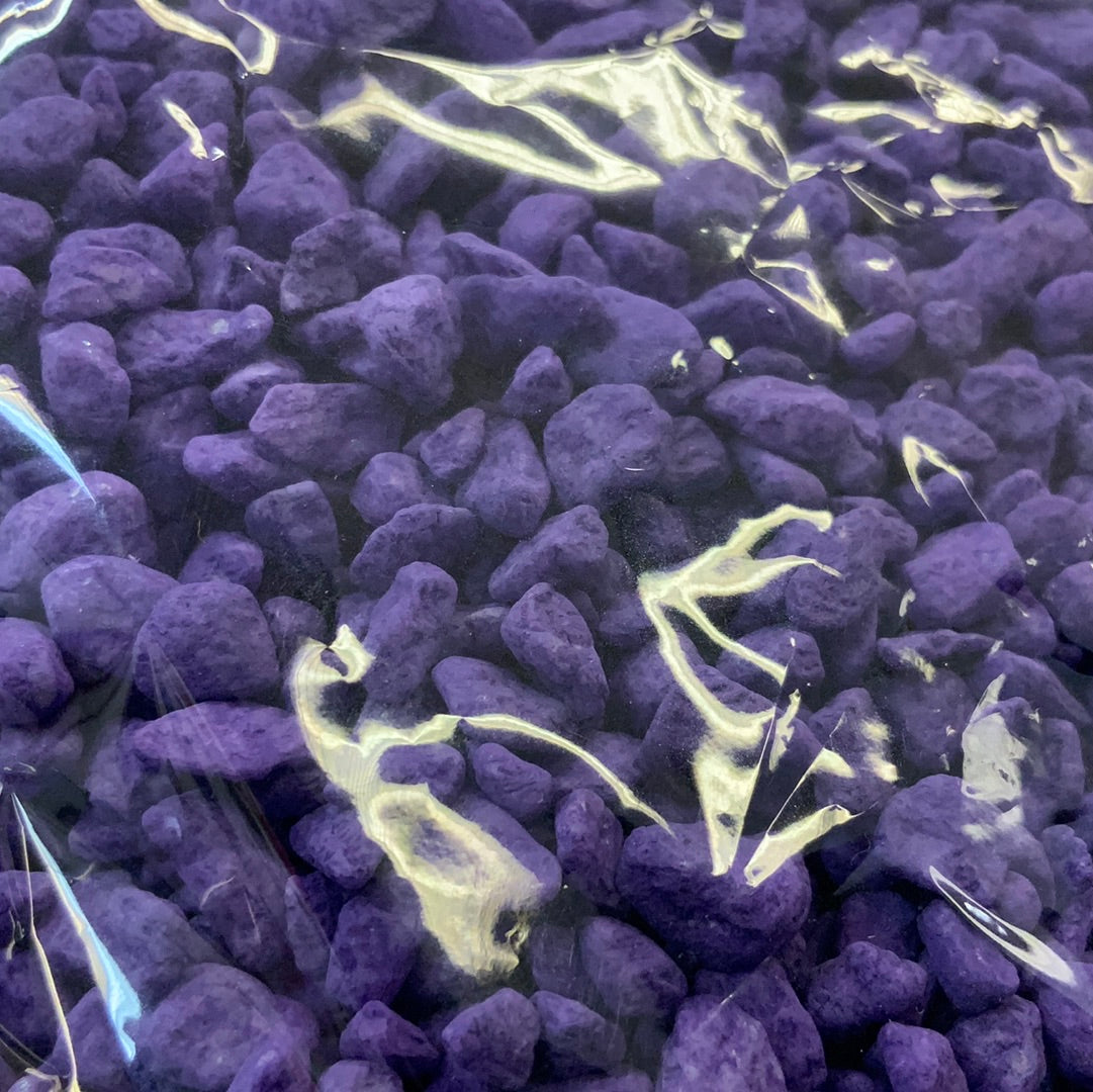 Mørk lilla dekorsand