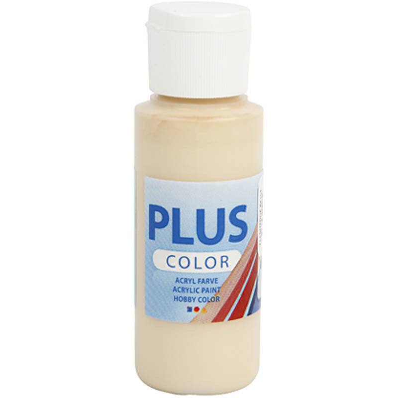 Plus color hobbymaling - beige/ Fleshtone Beige, 60ml