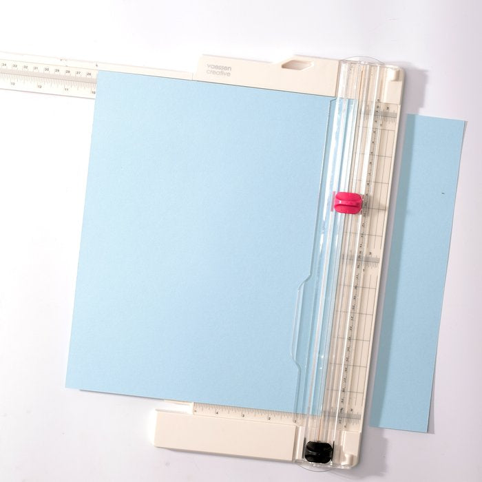 Utsolgt ? Send oss en melding . Vaessen creative Papirkutter XL 15x30cm paper trimmer + scoring - inch + cm – Kutter/preger
