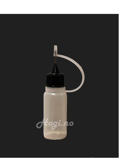 Flaske med nålespiss- til lim m.m