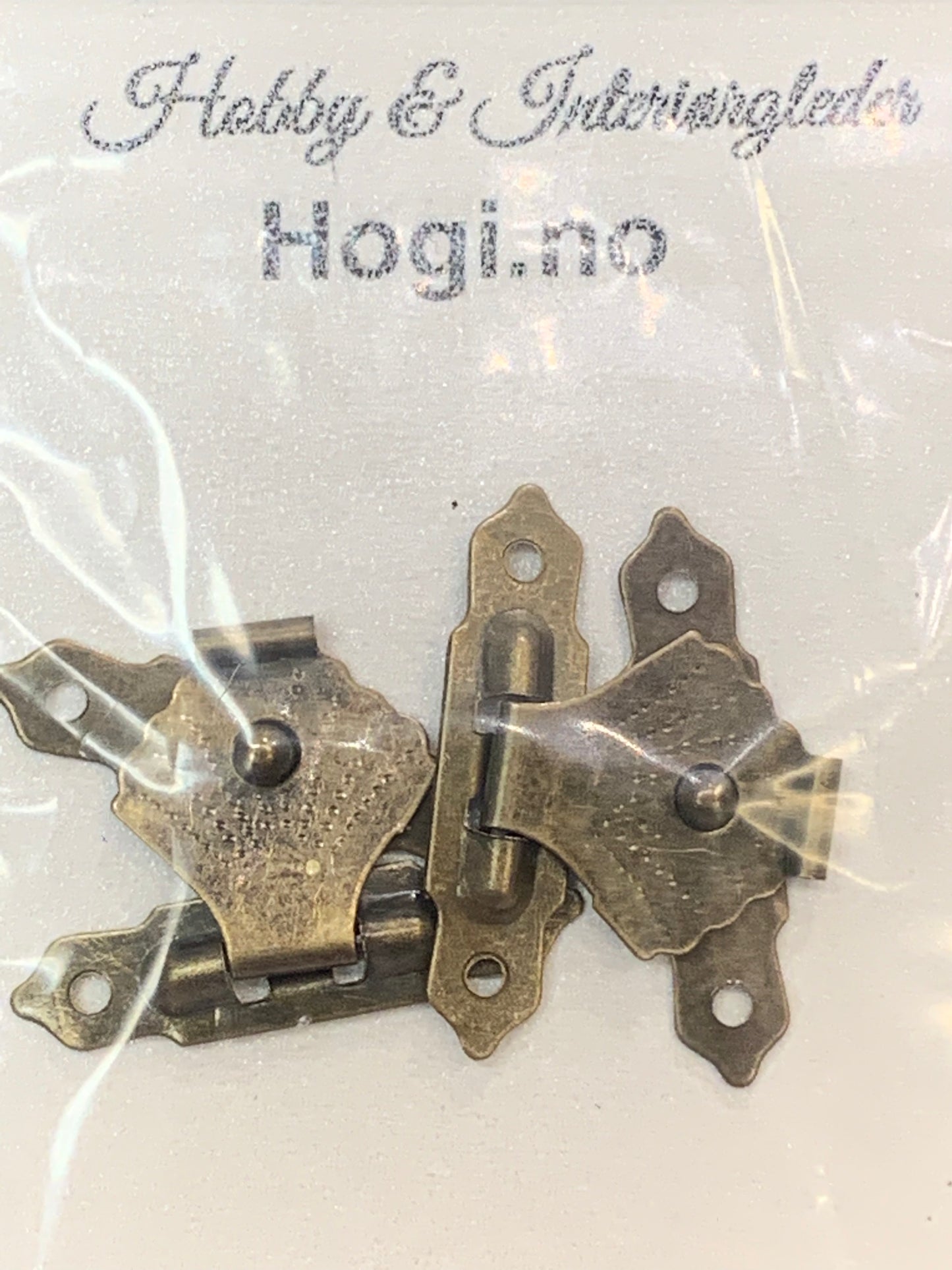 Charms - lås og hengsler - antikk gull