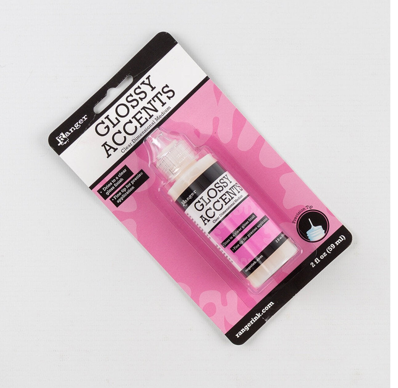 Glossy accents - clear dimensjonal medium 59ml