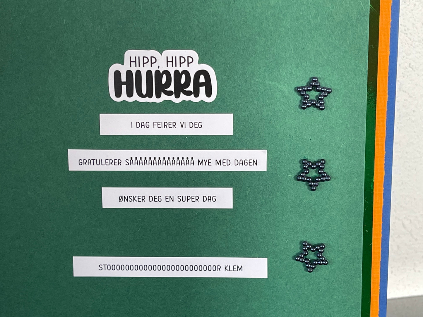 Kort og godt klistremerker - sti1007 - Stickers - Hurra panda