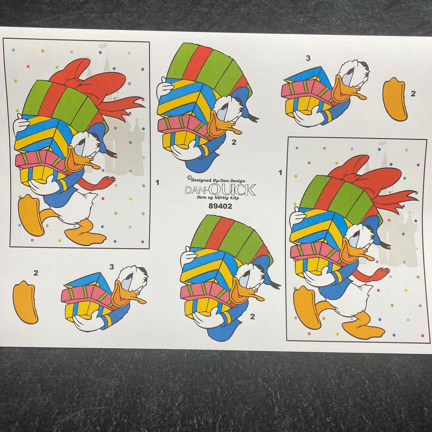 3D Klippark - And med gaver