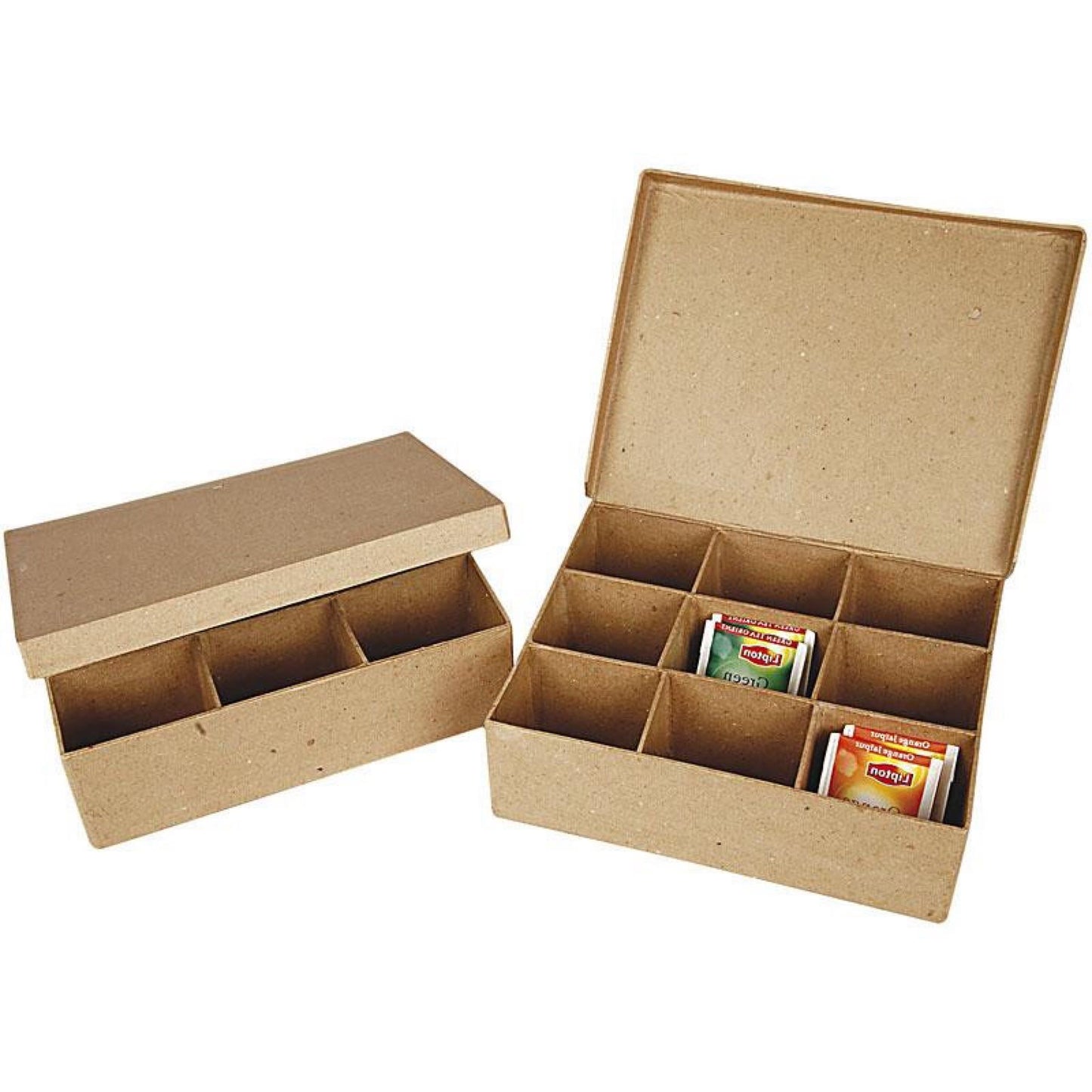 Pappeske med mange rom