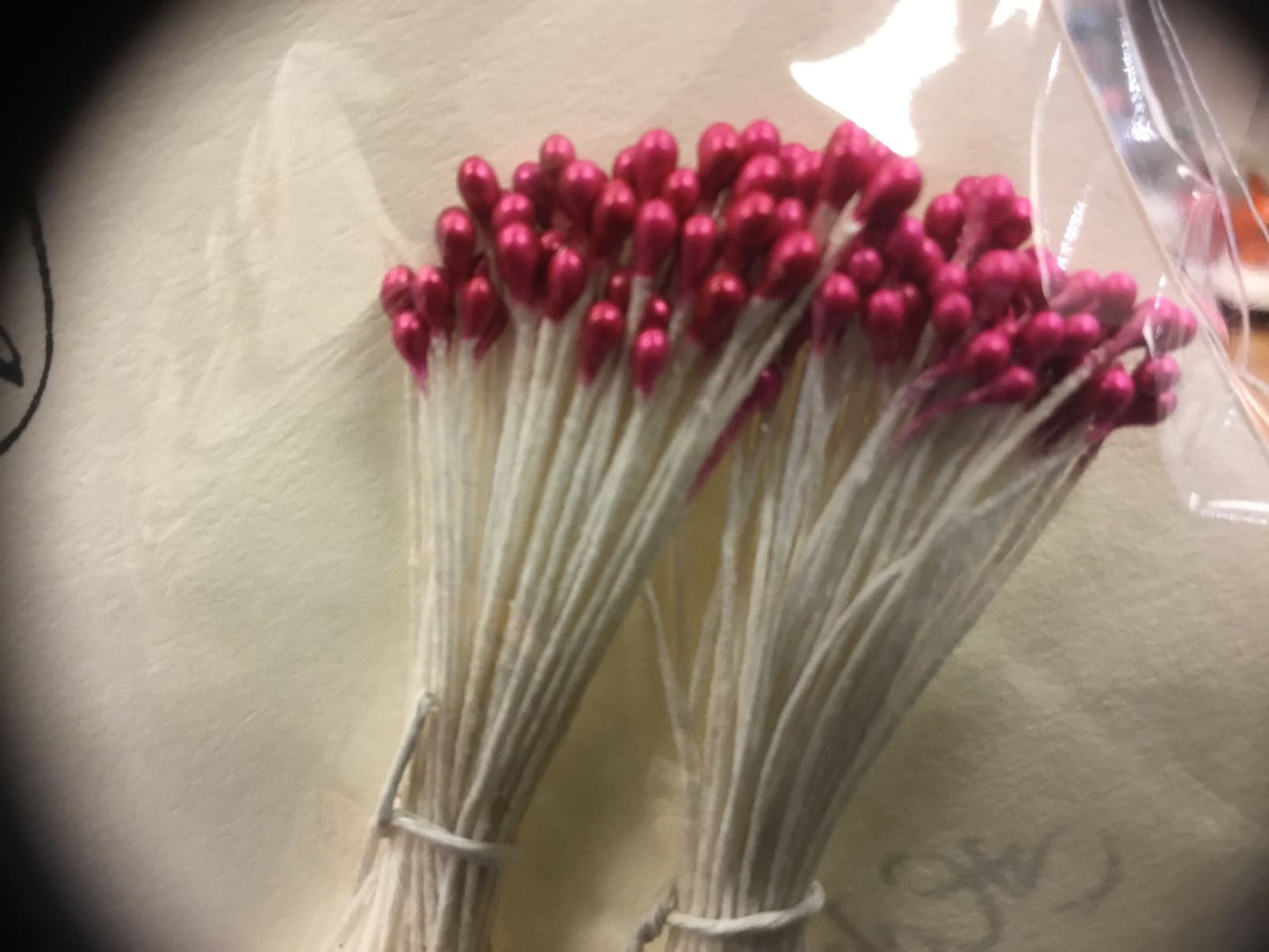 Støvbærer burgunder/mørk rosa