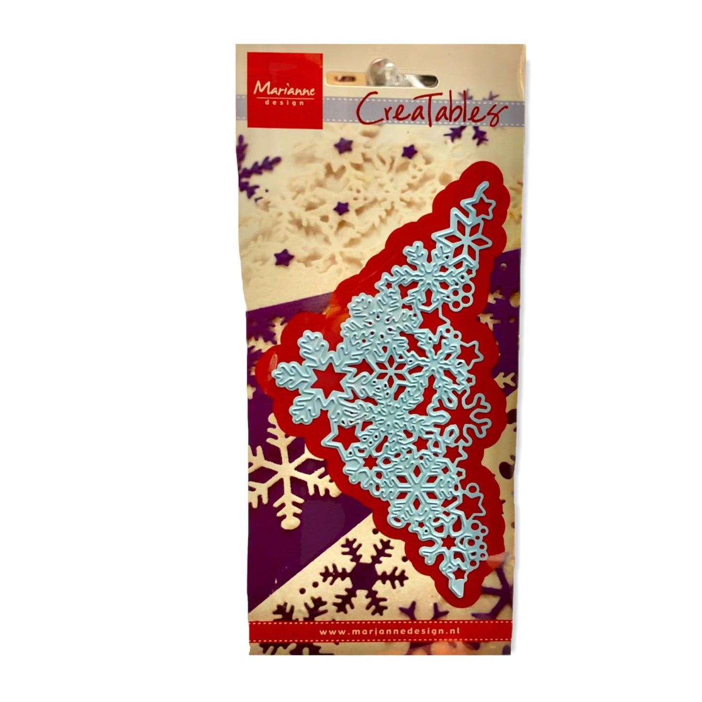 Marianne Design -Snøstjerner hjørne