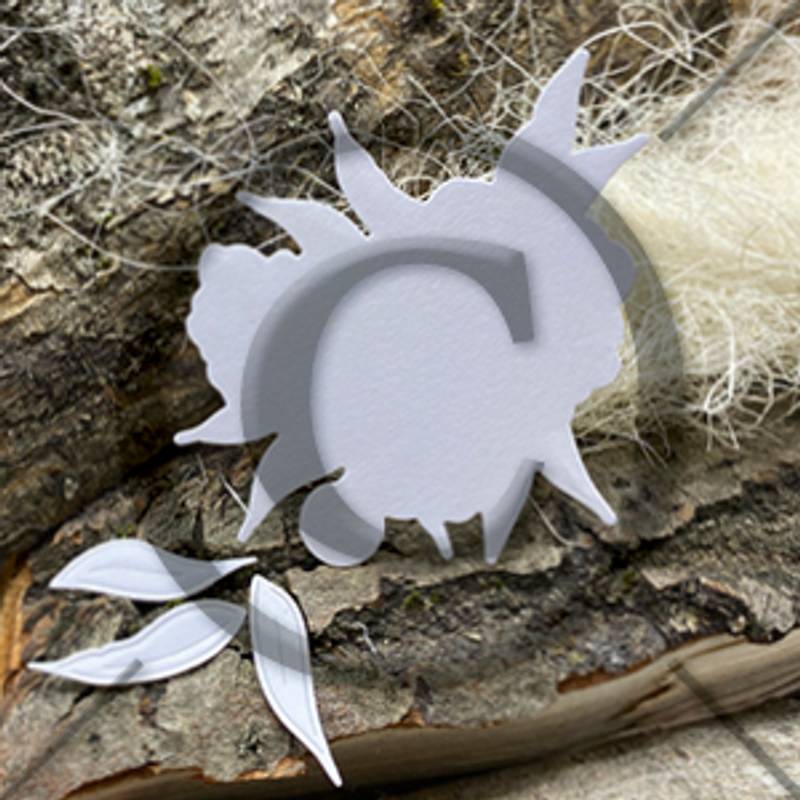 Papirdesign dies - Pion