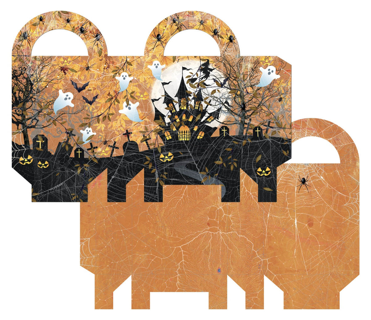 Halloween Die-Cut Gift Bag Pad 96 stk